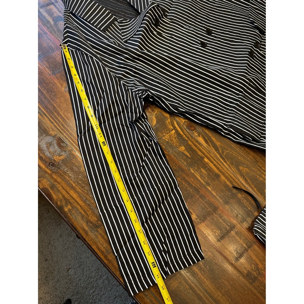 Spirit Halloween‎ Gangster Costume XL Pinstripe Suit Jacket Pants Tie 1920s Mens - Picture 5 of 13